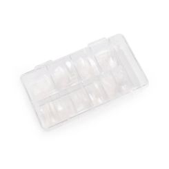 Cosmetics Zone Nagel Tip Box Met Tips Clear 120stuks