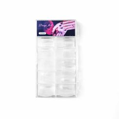 Cosmetics Zone Tips Clear Met Patroon - 100 stuks