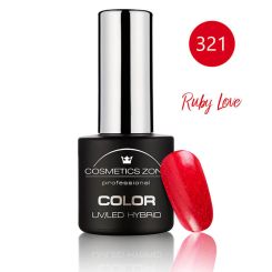 Cosmetics Zone UV/LED Hybrid Gellak 7ml. Ruby Love 321