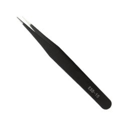 Dermarolling Black Tweezer - Wimperpincet ESD #10