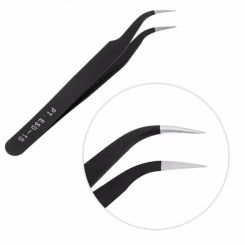 Dermarolling Black Tweezer - Wimperpincet ESD #15