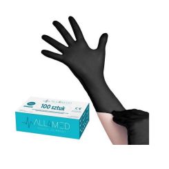 Dermasyis Nitril Handschoenen Zwart S