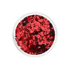 DRM Metallic Nagelpoeder Alu flakes Passioneel Rood #5