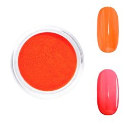 DRM Nageldecoratie Poeder UV Neon Oranje #06