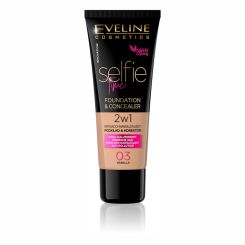 Eveline Cosmetics Selfie Time Foundation & Concealer 03 Vanilla 30ml.