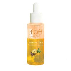 FLUFF Turmeric and Vitamin C Booster Two-Phase Face Serum 40ml.