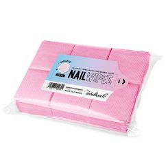 Isabelle Nails Geperforeerde Nail Wipes Stofvrije Wattenschijfjes 600 stuks Roze