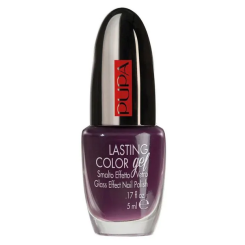 PUPA Milano Lasting Color Gel Glass Effect Nail Polish Jellied Plum