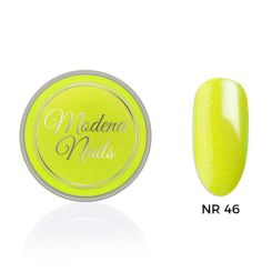 Modena Nails Acryl Neon Glitter Geel - 46