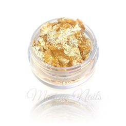 Modena Nails Light Gold Flakes - Metallic Flakes Voor Nagel Decoratie