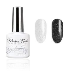 Modena Nails Silver Top Coat Gellak 7,3ml.