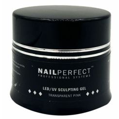 NailPerfect LED UV Sculpting Gel Transparent Pink