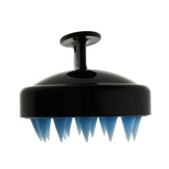Zwart-Blauw Siliconen Haarborstel