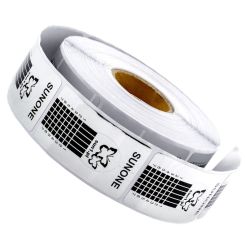 SUNONE Nagelsjabloon "Zilver" 500 Stuks