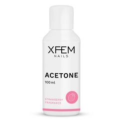 XFEM Cosmetische Aceton Aardbei 100ml.
