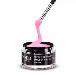 XFEM UV/LED Builder Gel Cover Milky Pink 50ml.