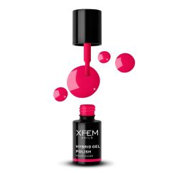 XFEM UV/LED Hybrid Gellak 6ml. #0219 Cherry Pop