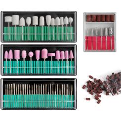 BeautyLushh Nagelfrees bitjes en schuurrolletjes SET 166delige