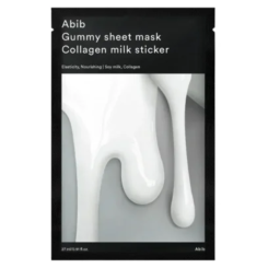 Abib Gum Sheet Mask Collagen Milk Sticker 1stuk