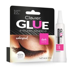 Clavier Glue Eyelash Adhesive Waterproof Wimperlijm Dark Tone