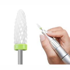 Clavier Keramische Frees, Sterke Kegel 3/32″(C) Groen #11 