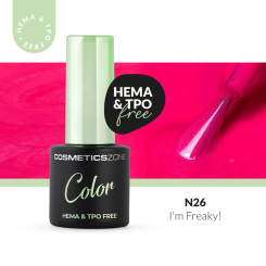 Cosmetics Zone Hypoallergene UV/LED Gellak I'm Freaky! N26 7ml