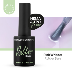 Cosmetics Zone Hypoallergene UV/LED Rubber Base Pink Whisper 15ml