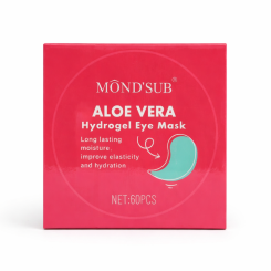 Dermarolling Hydrogel Eye Patches Oogmasker Aloe Vera 60pcs