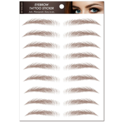 Dermarolling Semi-Permanente Waterproof Wenkbrauw Tattoo Sticker #STM-05