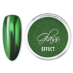 DRM Nail Art Spiegel Effect Nagelpoeder Glass Effect Green #9