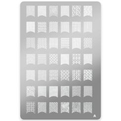 DRM Nail Art Stempelplaat #A