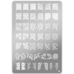 DRM Nail Art Stempelplaat #X