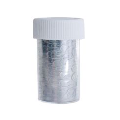 DRM Transferfolie Nageldecoratie 100cm. Transparant Holografisch 8-17