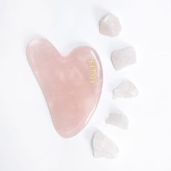FLUFF Gua Sha Stone Rose Quartz