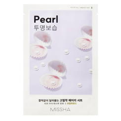 Missha Airy Fit Sheet Mask Gezichtsmasker Pearl 19g
