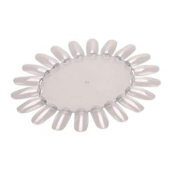 SUNONE Nagel Sjabloon Waaier Zon 20 Tips Transparant