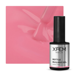 XFEM BIAB Bottle Builder Gel Sweet Pink 15ml