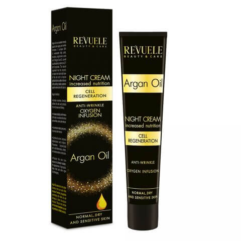 REVUELE® ARGAN OIL Moisturizing Night cream face 50ml.