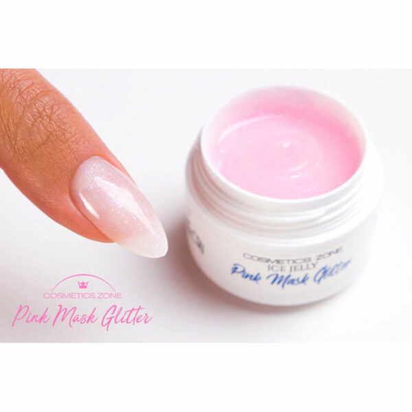 Cosmetics Zone ICE JELLY - Pink Mask Glitter