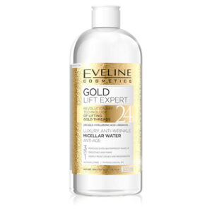Eveline Cosmetics Gold Lift Expert Luxury Anti Wrinkle Micellar Water Anti Age 3in1 500ml.