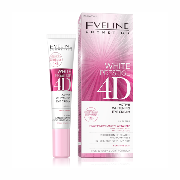Eveline Cosmetics White Prestige 4D Whitening Eye Cream 15ml.