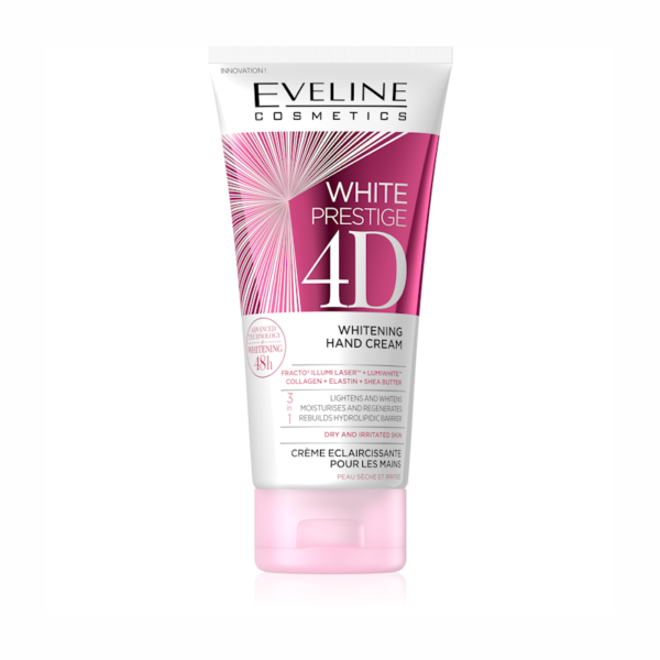 Eveline Cosmetics White Prestige 4D Whitening Hand Cream 3in1 – 100ml.