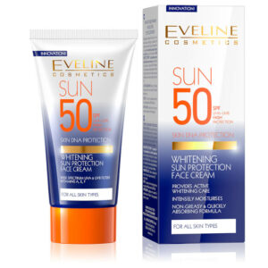Eveline Cosmetics Sun Protection Face Cream Whitening SPF50 50ml.