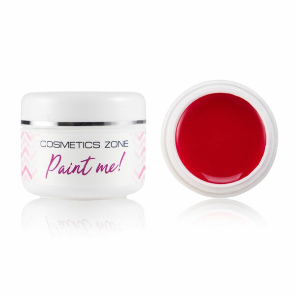 Cosmetics Zone Paint Me - UV/LED Gel Red Kiss 5ml.
