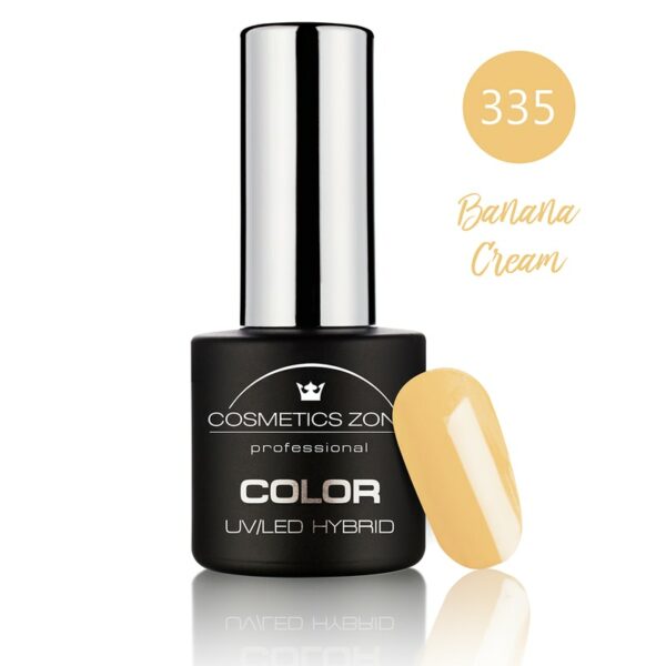 Cosmetics Zone UV/LED Hybrid Gel Nagellak 7ml. Banana Cream 335