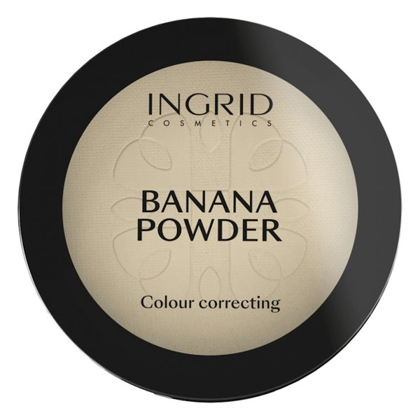 INGRID Cosmetics Banana Powder Compact Powder 10g.