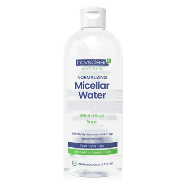 Novaclear Micellar Water For Oily Skin Normalizing 400ml.