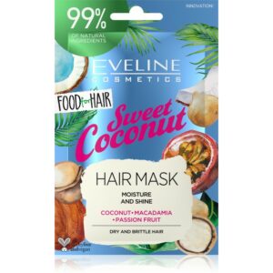 Eveline Cosmetics Food For Hair Sweet Coconut Hair Mask 20ml.