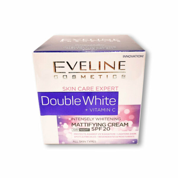 Eveline Cosmetics Skin Care Expert Double White Day&Night Cream 50ml.