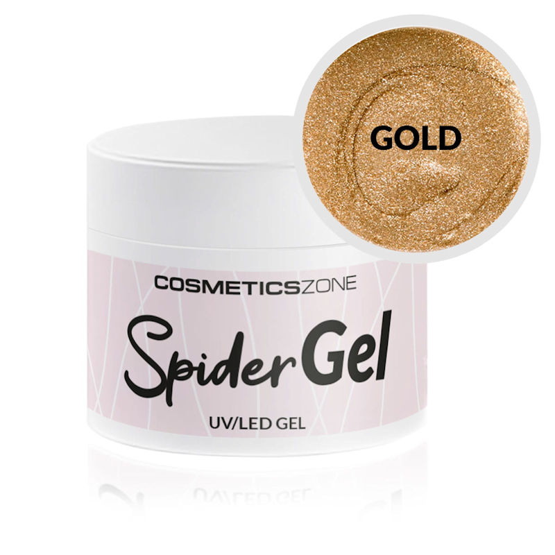 Cosmetics Zone Spider Gel Goud - 5ml.